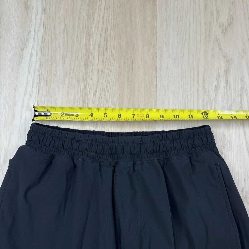 Rhone Mens Versatility Training Short Lined Size S Small Black Gym Workout